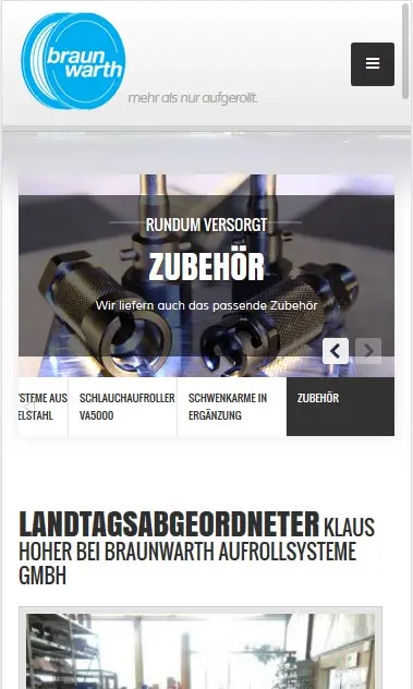 Braunwarth Schlauchaufroller Überlingen
